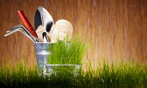 Seasonal landscaping maintenance in Hendon